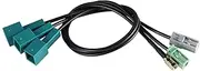 Anina Toyota Satellite GPS Antenna Adapter for 2012-2021 Camry Corolla RAV4 Sienna Tundra Factory to Aftermarket Radio Antenna Satellite Aerial GPS Harness