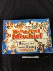 Wonderful mischief 15 classic gags and book at 50 tricks New Old Stock￼