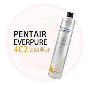 ❤頻頻小舖❤ 含稅ღ EVERPURE 4C2 愛惠浦 濾心 銀離子抑菌配方 過濾孔徑0.2微米 平輸 美國原裝進口