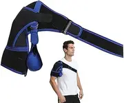 Zankie Rotator Cuff Support Brace - Rotator Cuff Brace Soft and Adjustable | Rotator Cuff Brace Reduce Swelling for Sports Protection Basketball Tennis Athlete