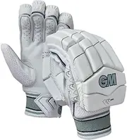 Gunn & Moore GM Cricket Batting Gloves | 505 | Lightweight Design | Calf Leather Palm | Junior Youth & Adult Sizes Right or Left Handed | 1 Pair