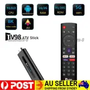 Media Player Fire TV Stick 8K HD Android 14.0 WiFi Bluetooth Voice Remote