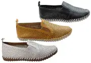 Brand New Bottero Alora Womens Comfortable Leather Casual Shoes Made In Brazil