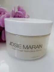Josie Maran Argan Sugar Balm Body Scrub VANILLA APRICOT 18 oz Jumbo Size NEW
