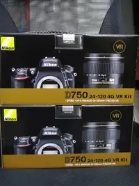 在飛比找Yahoo!奇摩拍賣優惠-現貨 NIKON  D750 +24-120 國祥公司貨