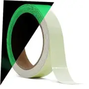 Glow in The Dark Tape 30 ft x 1 inch,Fluorescent Tape, Premium Quality Non