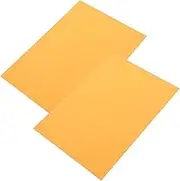 MUCKLILY Engraved Aluminum Plate Blank Sheets 2pcs Aluminum Engraving Blanks for Business Card DIY