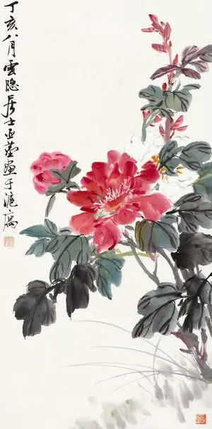 國畫-花鳥(33.5cm*33.5cm ) | 玉乙鋪子| 樂天市場Rakuten