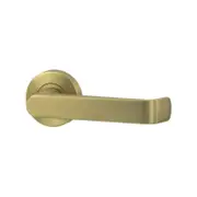 Lockwood Satin Brass Vivid Designer Passage V1 Lever