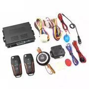 Car SUV Ignition Switch Engine Start Push Button Keyless Entry Start Stop Kit (for: Renault)
