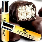 Chocolate Coconut Perfume Roll-On Fragrance Oil Luxury Vegan/Cruelty-Free