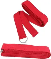 GOOHOCHY Yoga Strap Stretch Band for Home Workouts Durable Athletic Accessory for Flexibility and Strength Training Non Slip Design Bright