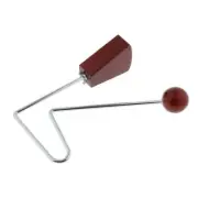 Wooden Vibraslap Hand Percussion for Children Kids Musical Toy Christmas Gift Fo