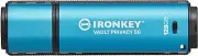 128GB Kingston Technology IronKey Vault Privacy 50 USB3.2 Type-A Flash Drive