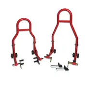 Taurus Legend 2 Piece Motorcycle Front & Rear Wheel Stand Set