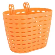 Convenient Bicycle Carrying Basket Lightweight Plastic Basket for Storage