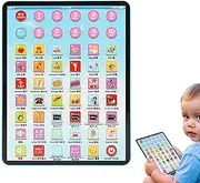Learning Tablet, Early Educational Toy, Interactive Electronic Learning System, Fun Sound & Light Features, Sturdy Child-Safe Design for Kids Aged 2-5 Years