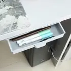 Under Desk Storage Box Invisible Drawer Desk Bottom Paste Type Finishing B Y D❤6