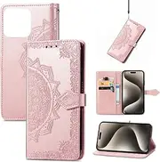 Compatible with OnePlus 11 5G Wallet Cover,Compatible with 1+ OnePlus 11 5G Flip Stand Card Slots Magnetic Closure Phone Case Pink