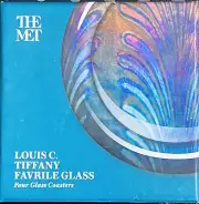 Louis C. Tiffany Metropolitan Museum Of Art Favrile Glass Coasters Set of 4 NEW