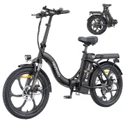 [EU DIRECT] HillMiles MilePort 1 Electric Bike 36V 13AH 250W Motor 20inch Tire 80-100KM Max Mileage 120KG Max Load Elect