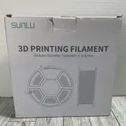 Sunlu 3D Printing Filament Uniform Diameter Tolerance +0.02mm White