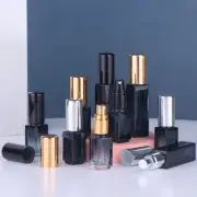 3/10ML Mini Empty Glass Bottle Spray Perfume Refillable Travel Organizer Vi===