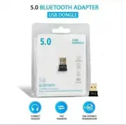 Bluetooth V5.0 USB Dongle Adapter PC Desktop Computer WINDOWS 10 11 Driver Free