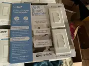 6 Feit Electric Wi-Fi Smart Dimmer Switch Set Of 6Google Alexa Siri Smart Home
