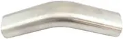 Aeroflow 3" 45 Degree Vertical Oval Tubexhaust Pipe 304 S/S 150mm Leg - AF9404-3000