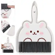 Portable Mini Dustpan and Brush Set,Cute Small Broom and Dustpan Set with Dur...