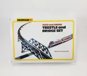 Bachmann HO Bridge Over Under Trestle and Bridge Set 46-1226 NEW SEALED BAGS