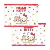 在飛比找蝦皮商城優惠-HELLO KITTY 餐墊2入組-餅乾 紅 4711198