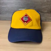 Boy Scouts Hat Cap Strap Back Blue Youth Boys Wolf Cub Adjustable NWT