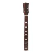 Electric Guitar Neck Rosewood Fretboard 22 Fret 24.75 Inch Trapezoid Inlay DIY