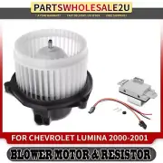 Front HVAC Blower Motor & Resistor Kit for Chevrolet Lumina 00-01 w/ Fan Cage