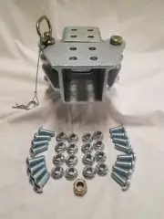 PWS fold away hinge kit( fits 3x3 trailer tongue) Zinc Plated