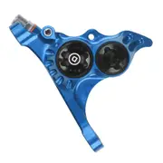 Hope Rx4+ Caliper Flatmount+20Mm Dot Fluid - Blue / Black Size Front Brake