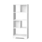 NNEDSZ Display Shelf Bookcase Storage Cabinet Bookshelf Bookcase Home Office Whi