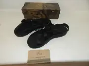 New Chaco Banded Z Cloud Solid Black Noir Sport Sandals Size 15 ~ Eu 48 ~ 33 CM