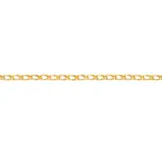 9ct Gold, 19cm Ribbon Bracelet
