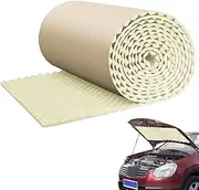 Sound Proof Panels, Portable Proofing Panel, 78.7x19.7in Acoustic Pad with Adhesive Backing, Noise Dampening Foam, Echo Reduction Solution for Studio, Apartment, Car, Interior