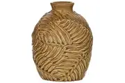 Amalfi: Amazon Vase - Mustard (14.5x14.5x18cm)