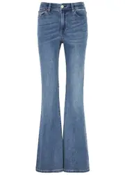 Alice + Olivia Stacey Flared-leg Jeans - Blue - 26 (W26 / UK8 / S) 26 (W26 / UK8 / S)