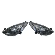 Pair of Head Light Right & Left Side for Mazda 2 De 06/2007 - 01/2010