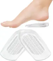 Gel Heel Cups for Pain Relief, Plantar Fasciitis, Heel Spurs, Achilles Support