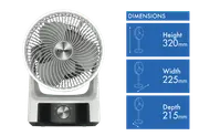 Dimplex Air Circulator with Manual Controls