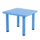 Kids Table Plastic Square Activity Study Desk 60X60CM Keezi