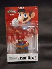 Mario With Fireball Super Smash Bros Amiibo Nintendo Figure New Sealed