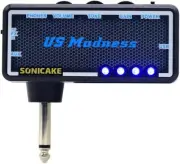 SONICAKE Guitar Bass Headphone Amp Mini Amplifier US Madness...